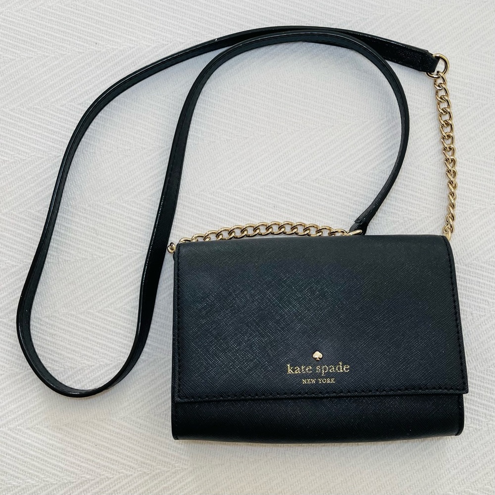 Kate Spade Small Black Crossbody Bag